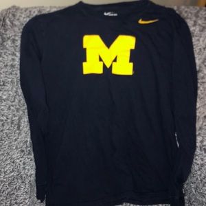Michigan long sleeve shirt Nike